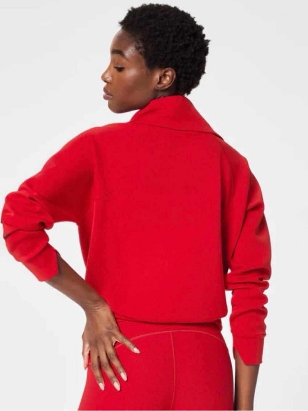 SPANX AirEssentials® Half Zip
Red Women's Size Small - Picture 2 of 6